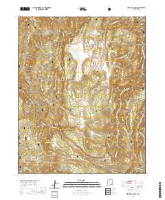 Cerro del Grant 2020 topographic map thumbnail