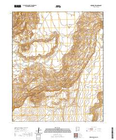 Cerro Del Oro 2020 topographic map thumbnail