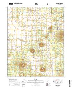 Cerro Hueco 2020 topographic map thumbnail