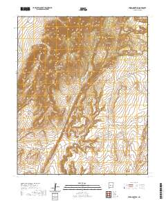 Cerro Montoso 2020 topographic map thumbnail