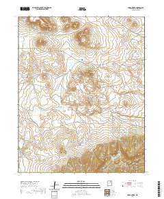 Cerro Negro 2020 topographic map thumbnail