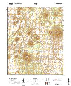Cerro Pomo 2020 topographic map thumbnail