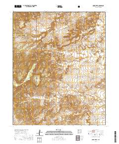 Cerro Tinaja 2020 topographic map thumbnail