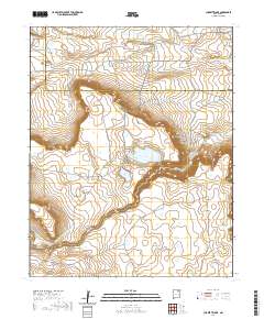 Charette Lake 2020 topographic map thumbnail