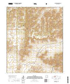 Chimney Lake 2020 topographic map thumbnail