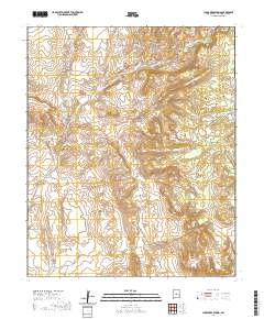 Chupadera Spring 2020 topographic map thumbnail