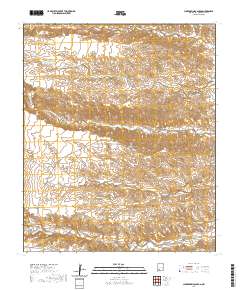 Clark Spring Canyon 2020 topographic map thumbnail