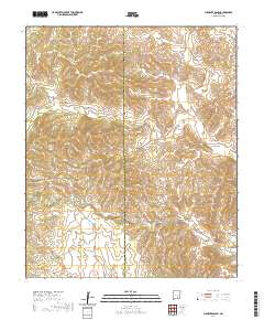 Clements Ranch 2020 topographic map thumbnail