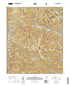 Cloudcroft 2020 topographic map thumbnail