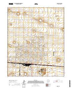 Clovis 2020 topographic map thumbnail