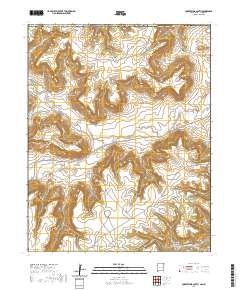 Cobert Mesa South 2020 topographic map thumbnail