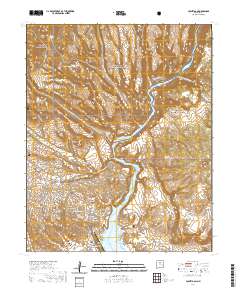 Cochiti Dam 2020 topographic map thumbnail