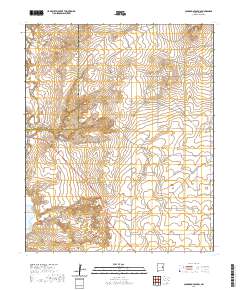 Colorado Canyon 2020 topographic map thumbnail