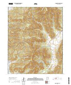 Comanche Peak 2020 topographic map thumbnail