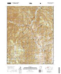 Comanche Point 2020 topographic map thumbnail