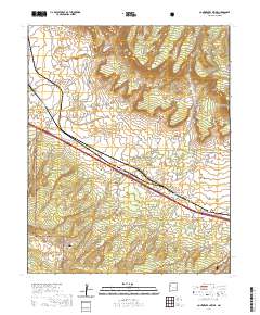 Continental Divide 2020 topographic map thumbnail