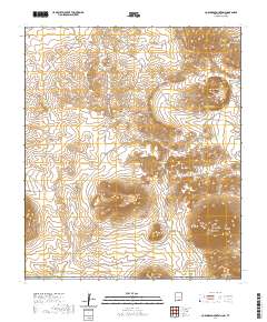 Cornudas Mountain 2020 topographic map thumbnail