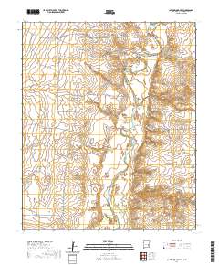 Cottonwood Draw 2020 topographic map thumbnail