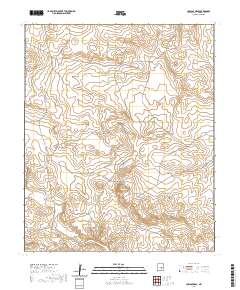Cowboy Mesa 2020 topographic map thumbnail