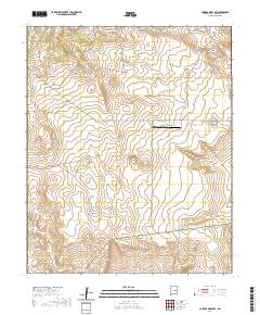 Cowboy Mesa NW 2020 topographic map thumbnail