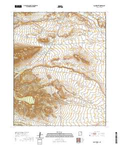 Coyote Mesa 2020 topographic map thumbnail