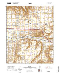 Cubero 2020 topographic map thumbnail