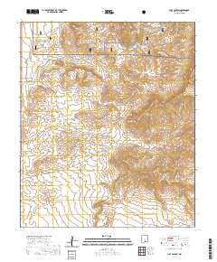 Culp Canyon 2020 topographic map thumbnail
