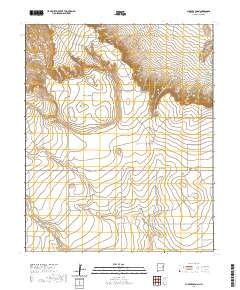 Cunavea Basin 2020 topographic map thumbnail