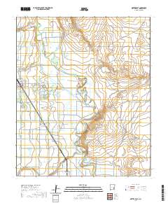 Dexter East 2020 topographic map thumbnail