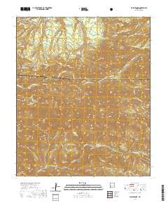Diablo Range 2020 topographic map thumbnail
