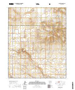 Divine Lake 2020 topographic map thumbnail