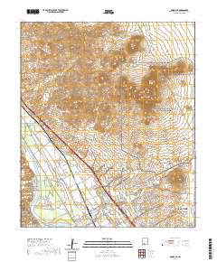 Dona Ana 2020 topographic map thumbnail