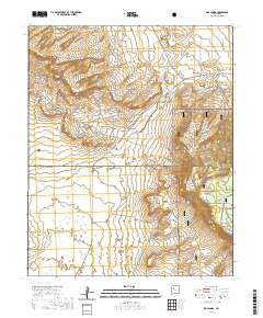 Dos Lomas 2020 topographic map thumbnail