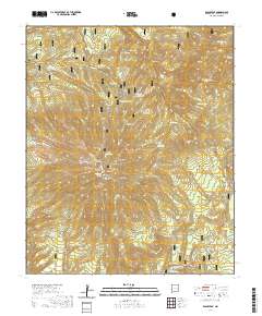 Eagle Peak 2020 topographic map thumbnail