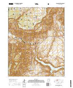 Echo Amphitheater 2020 topographic map thumbnail