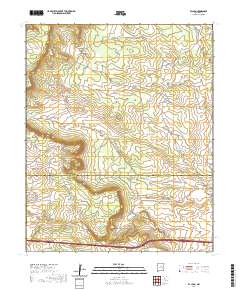 El Cabo 2020 topographic map thumbnail