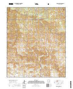 El Paso Canyon 2020 topographic map thumbnail