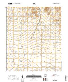 El Paso Draw 2020 topographic map thumbnail