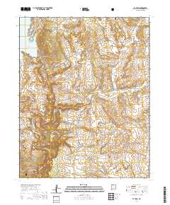 El Vado 2020 topographic map thumbnail