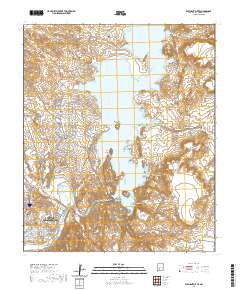 Elephant Butte 2020 topographic map thumbnail