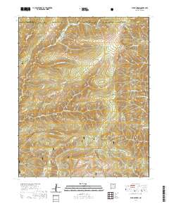 Elk Mountain 2020 topographic map thumbnail