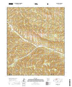 Elk-Silver 2020 topographic map thumbnail