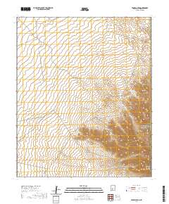 Fence Canyon 2020 topographic map thumbnail
