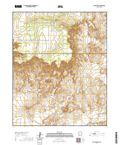 Fence Lake SW 2020 topographic map thumbnail