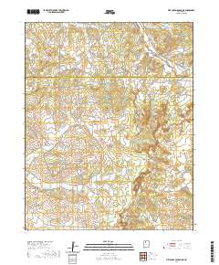 Five Lakes Canyon NE 2020 topographic map thumbnail