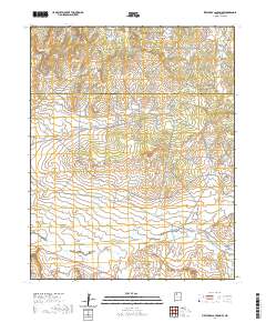 Five Lakes Canyon NW 2020 topographic map thumbnail