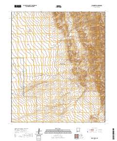 Fleck Draw 2020 topographic map thumbnail