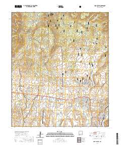 Fort Bayard 2020 topographic map thumbnail