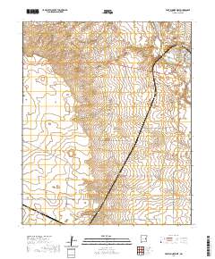 Fort Sumner West 2020 topographic map thumbnail
