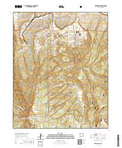 Fort Wingate 2020 topographic map thumbnail